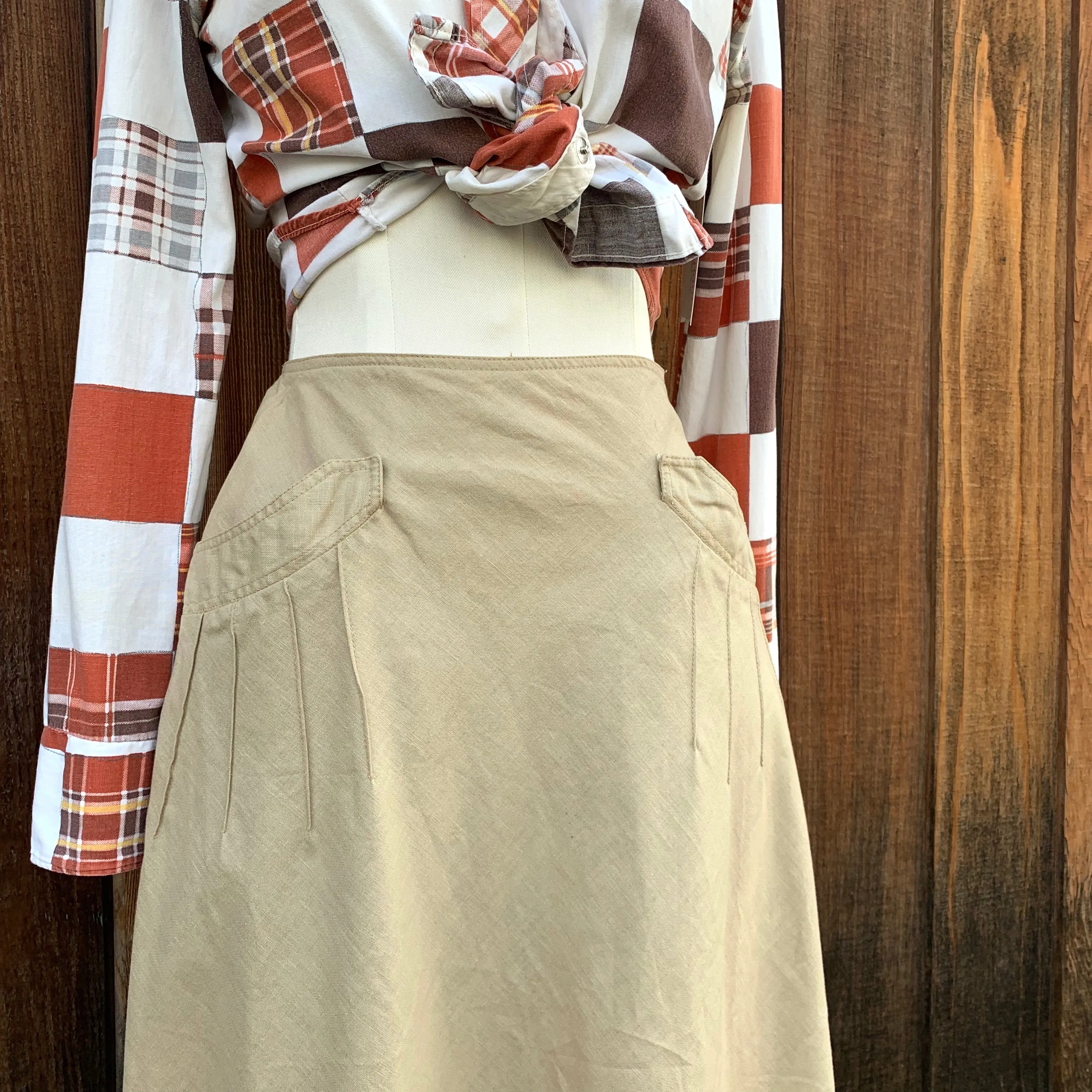 1970s Geoffrey Beene Skirt