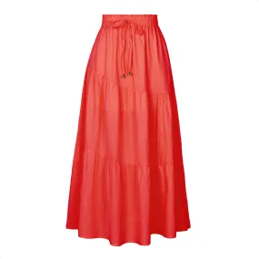 Boho Tiered Maxi Skirt
