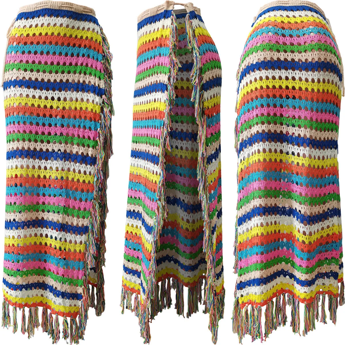 Cancun Vibe Crochet Skirt