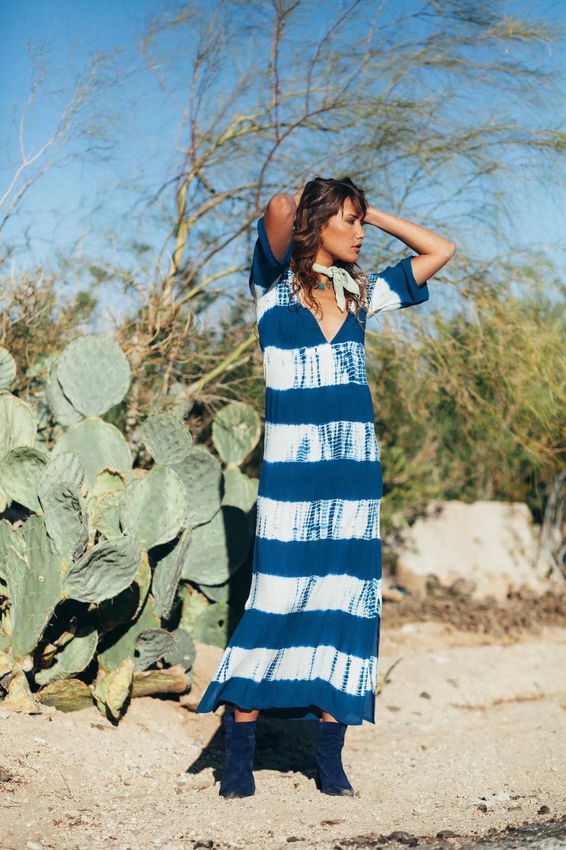 Caribbean Breeze Maxi Dress