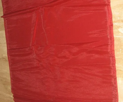 Christmas Red Silk Organza ~44&quot;
