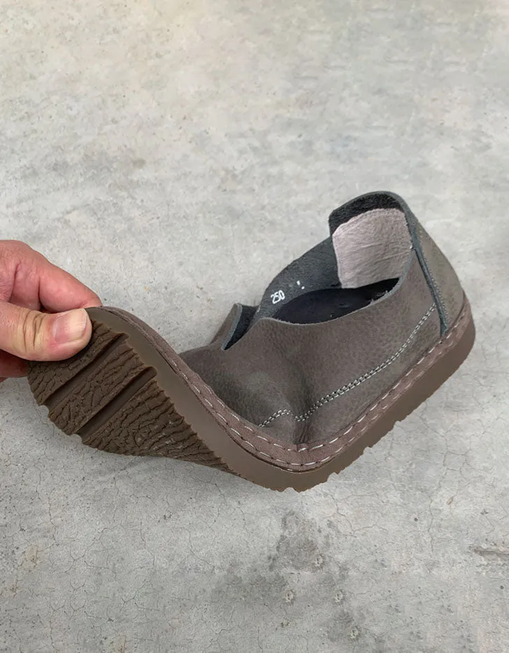 Comfortable Leather Handmade Retro Flats for Men