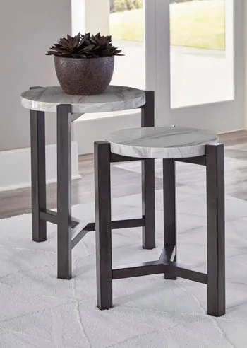 Crossport Accent Table Set of 2