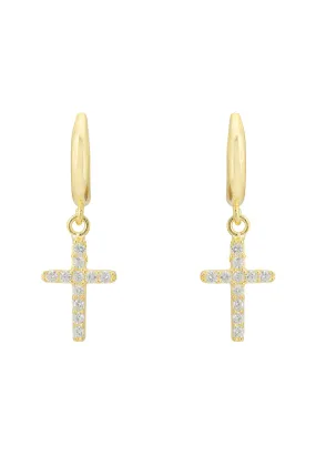 Divine Fashion Drop Earrings Gold