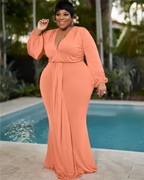Elegant Bodycon Maxi Dress