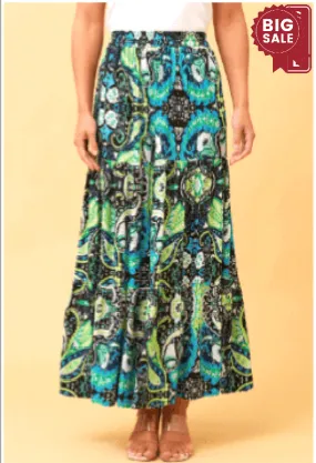 Eshni floral skirt