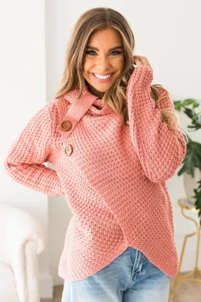 Feel It Still Modest Turtleneck Sweater