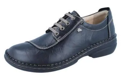 Finn Comfort Women's Lexington Shoes- Plissee Schwarz