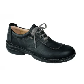 Finn Comfort Women's Lexington Shoes- Plissee Schwarz