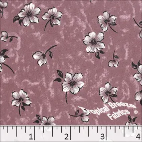 Floral Koshibo Print Polyester Dress Fabric 048422