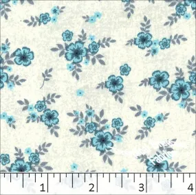 Floral Koshibo Print Polyester Fabric 048216