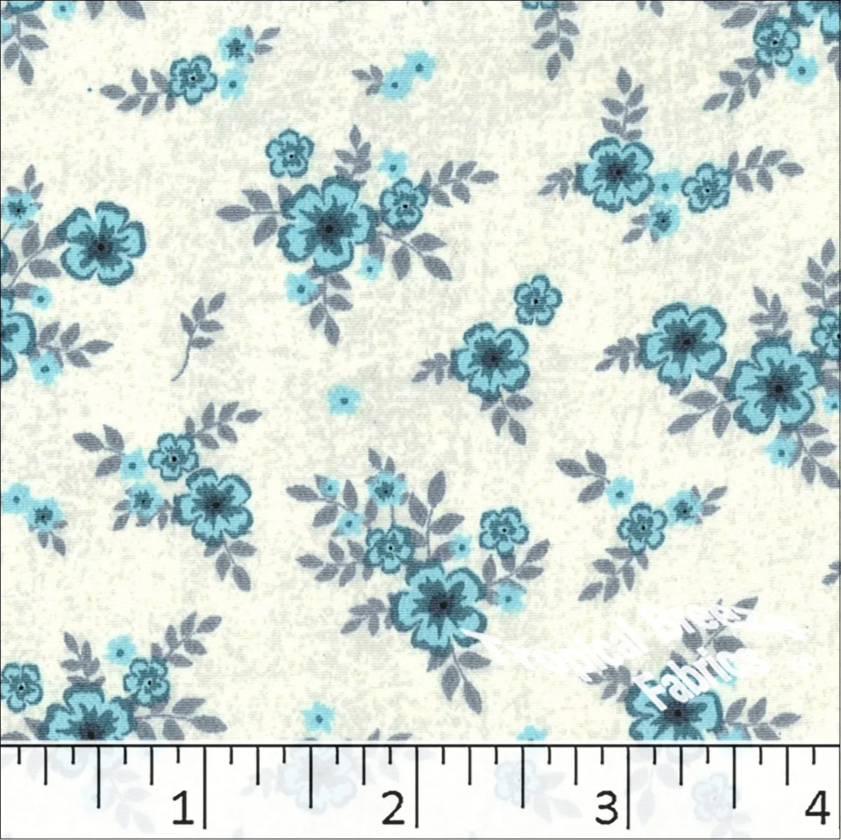 Floral Koshibo Print Polyester Fabric 048216