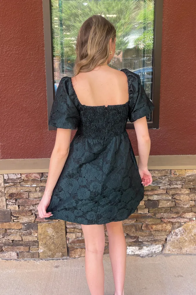 Forest Nights Dress-Green