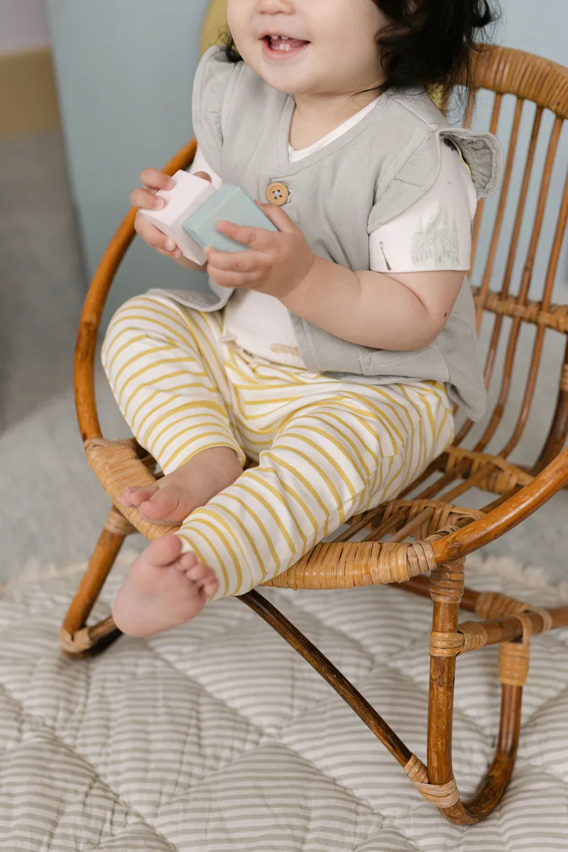 French Terry Ruffle Vest