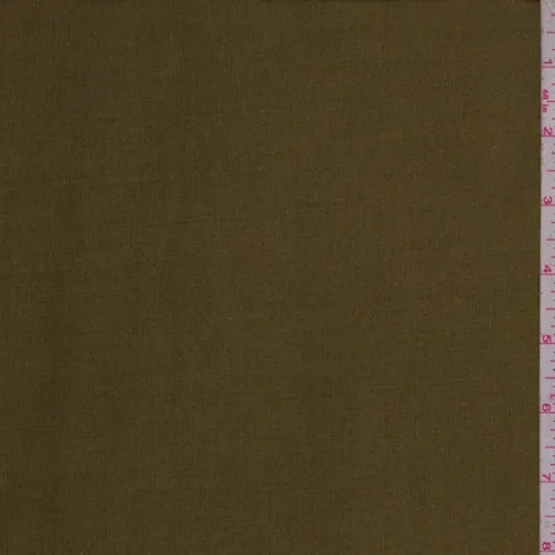 Golden Olive Metallic Knit Fabric