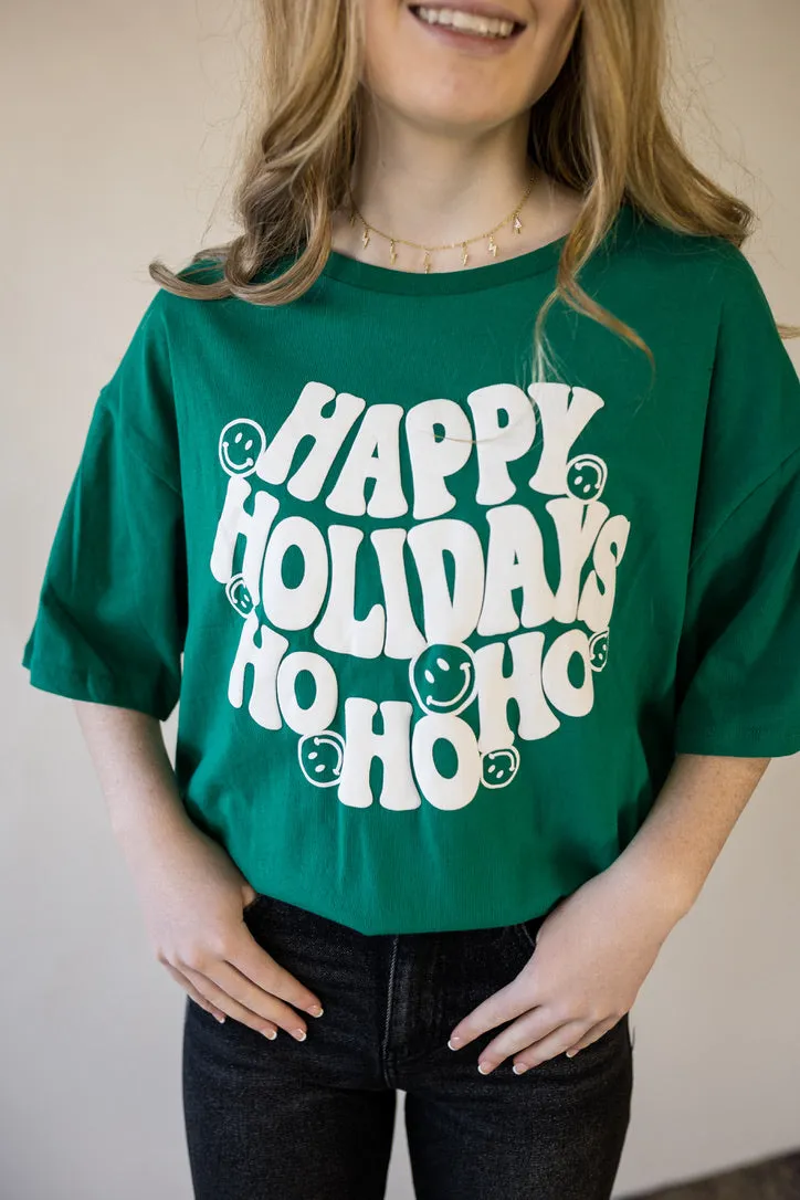 'Happy Holidays' Tee