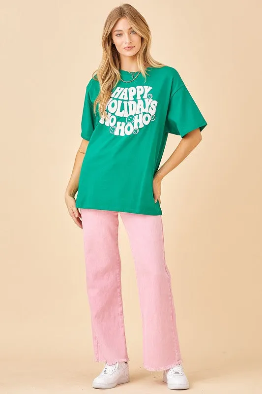 'Happy Holidays' Tee