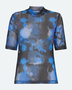 Kaysa mesh t-shirt 4154 - French Blue