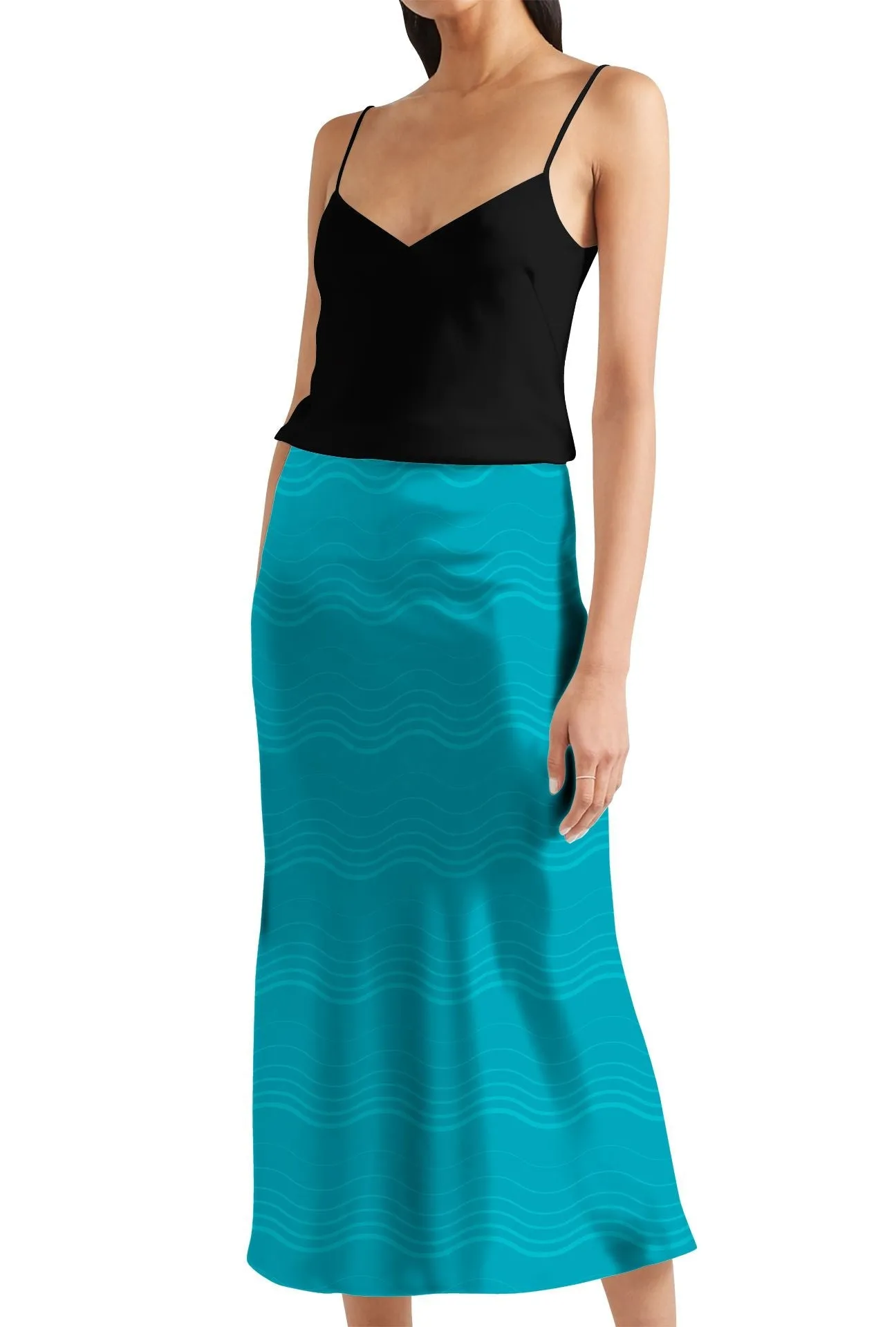 Knee Length Skirts For Women
