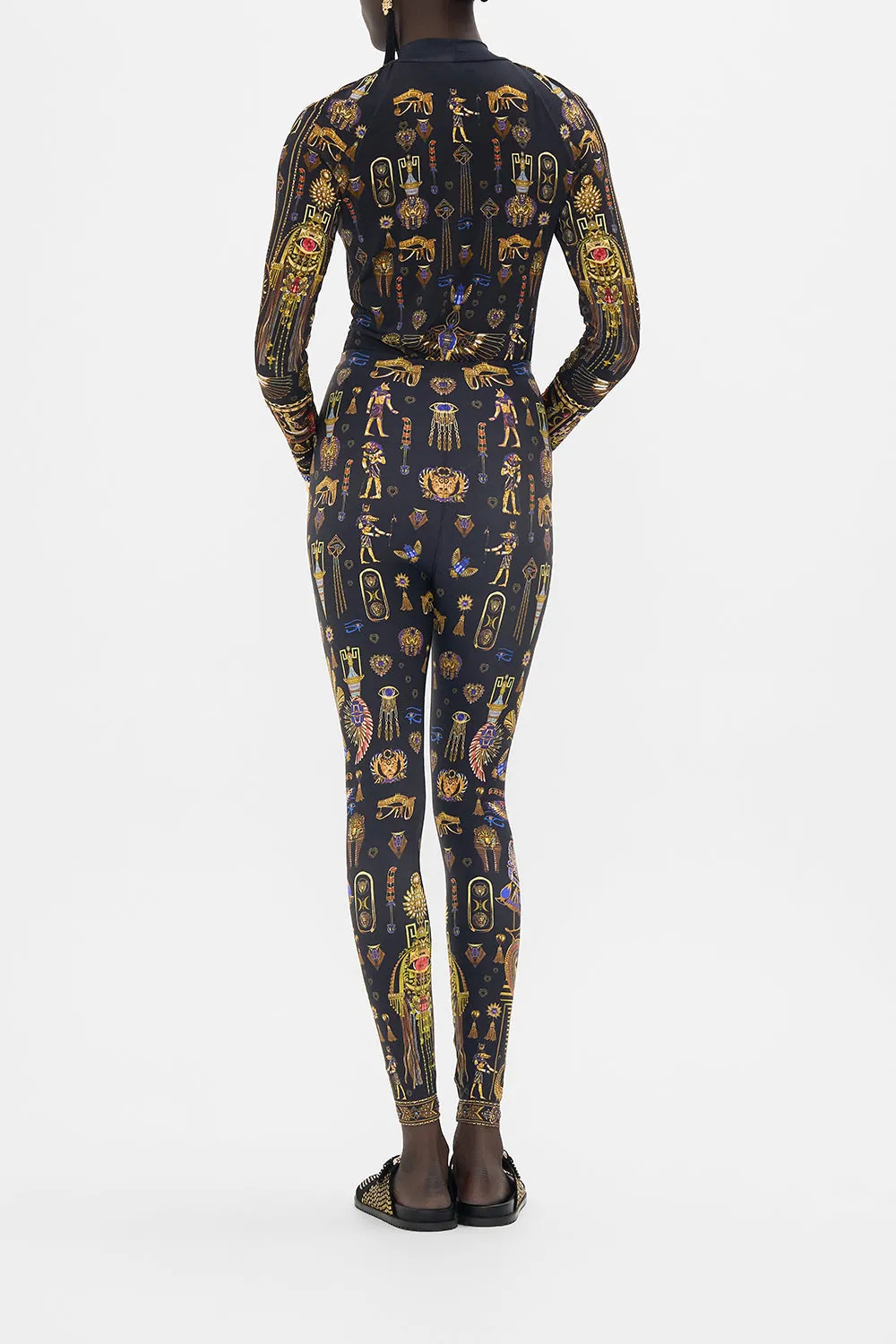 LUSTRE PRINTED LEGGING CARTOUCHE KINGDOM