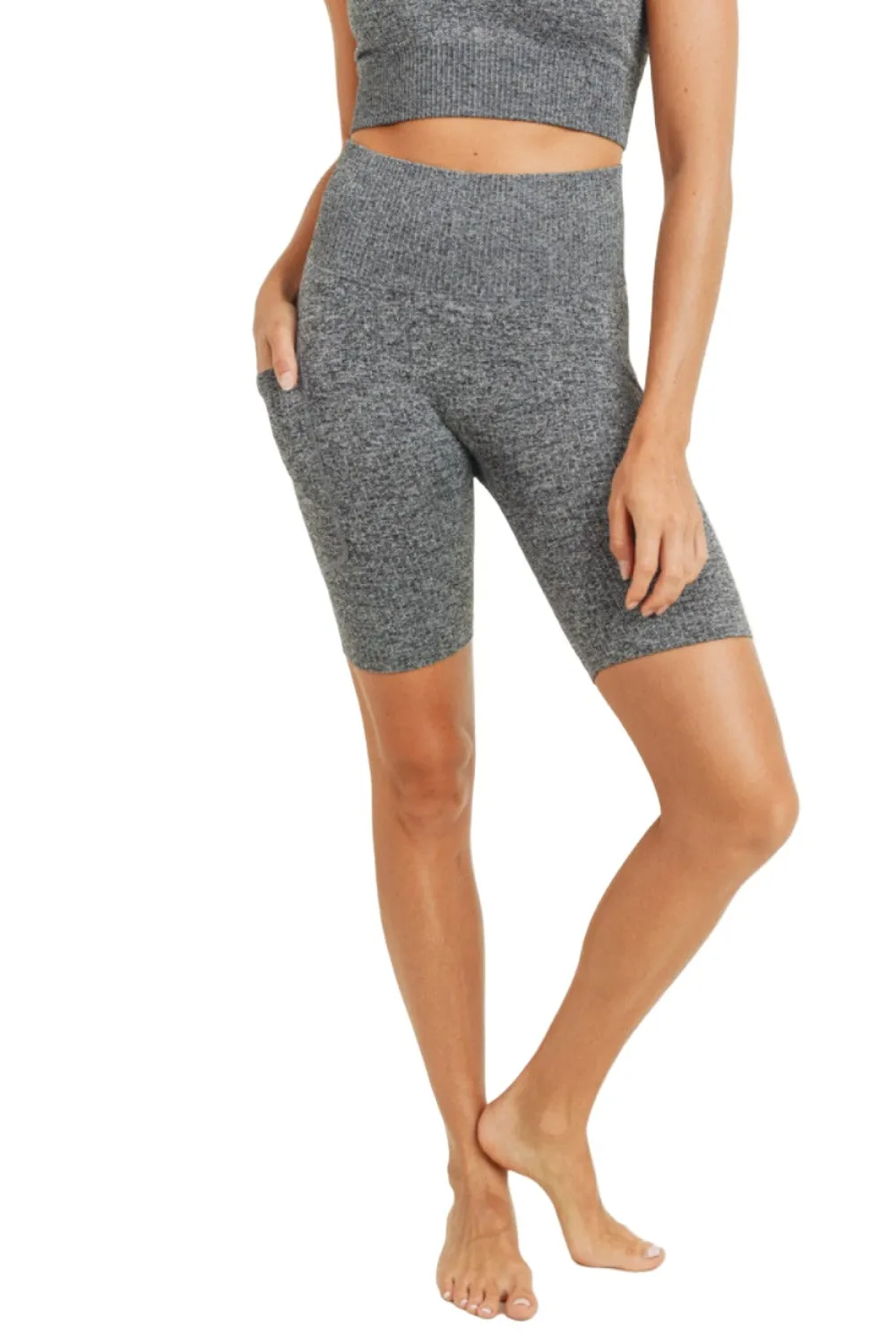 Mono B Hybrid Pocket Biker Shorts APH3043
