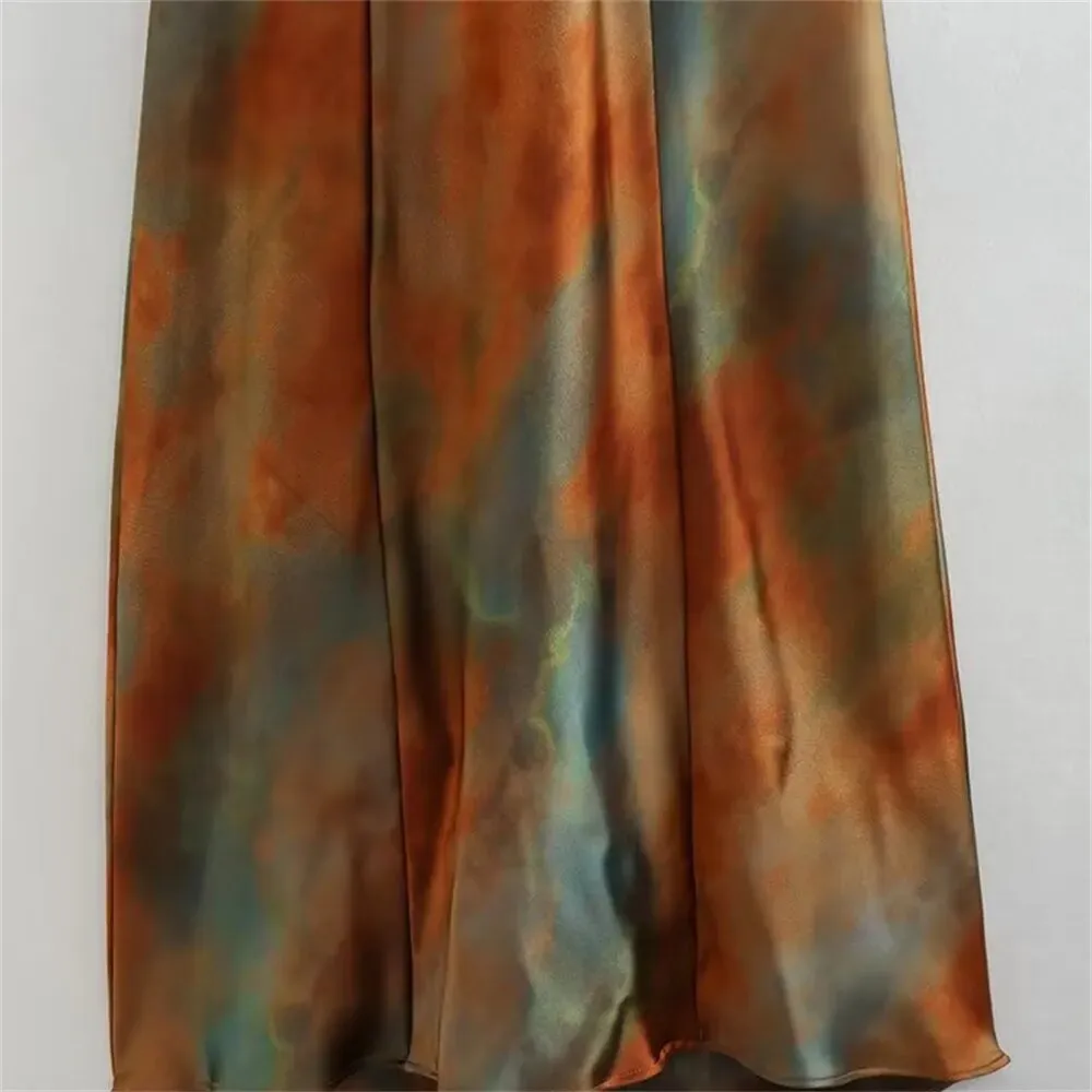 Olivia Satin Maxi Dress