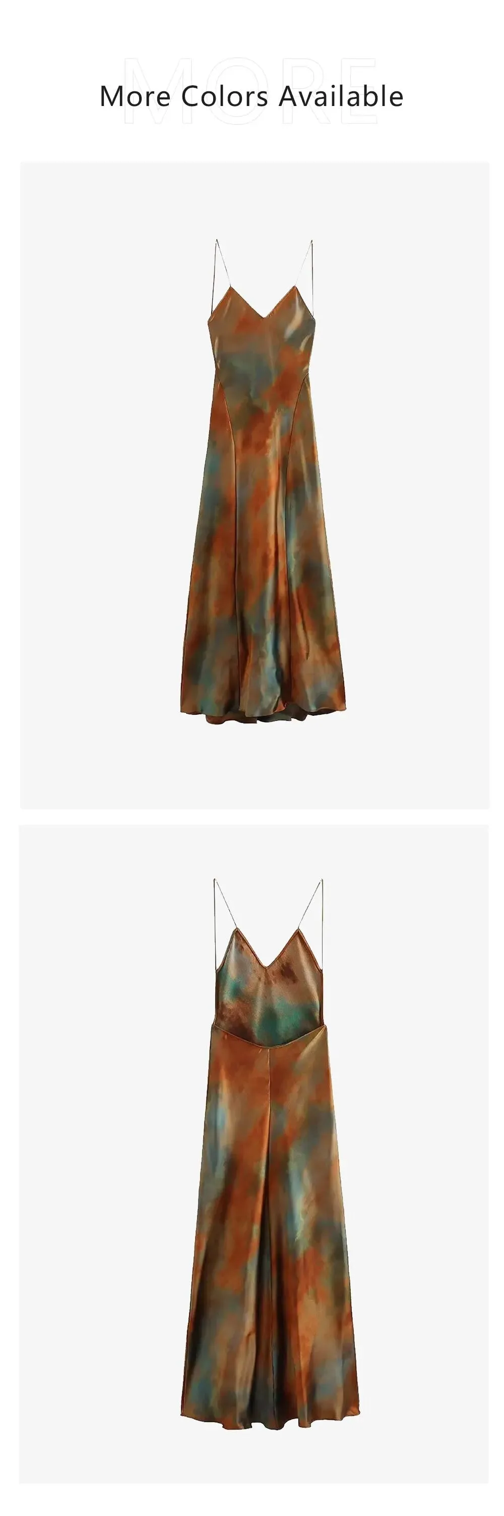 Olivia Satin Maxi Dress