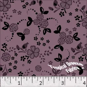 Poly Cotton Flower Garden Dress Fabric 5815