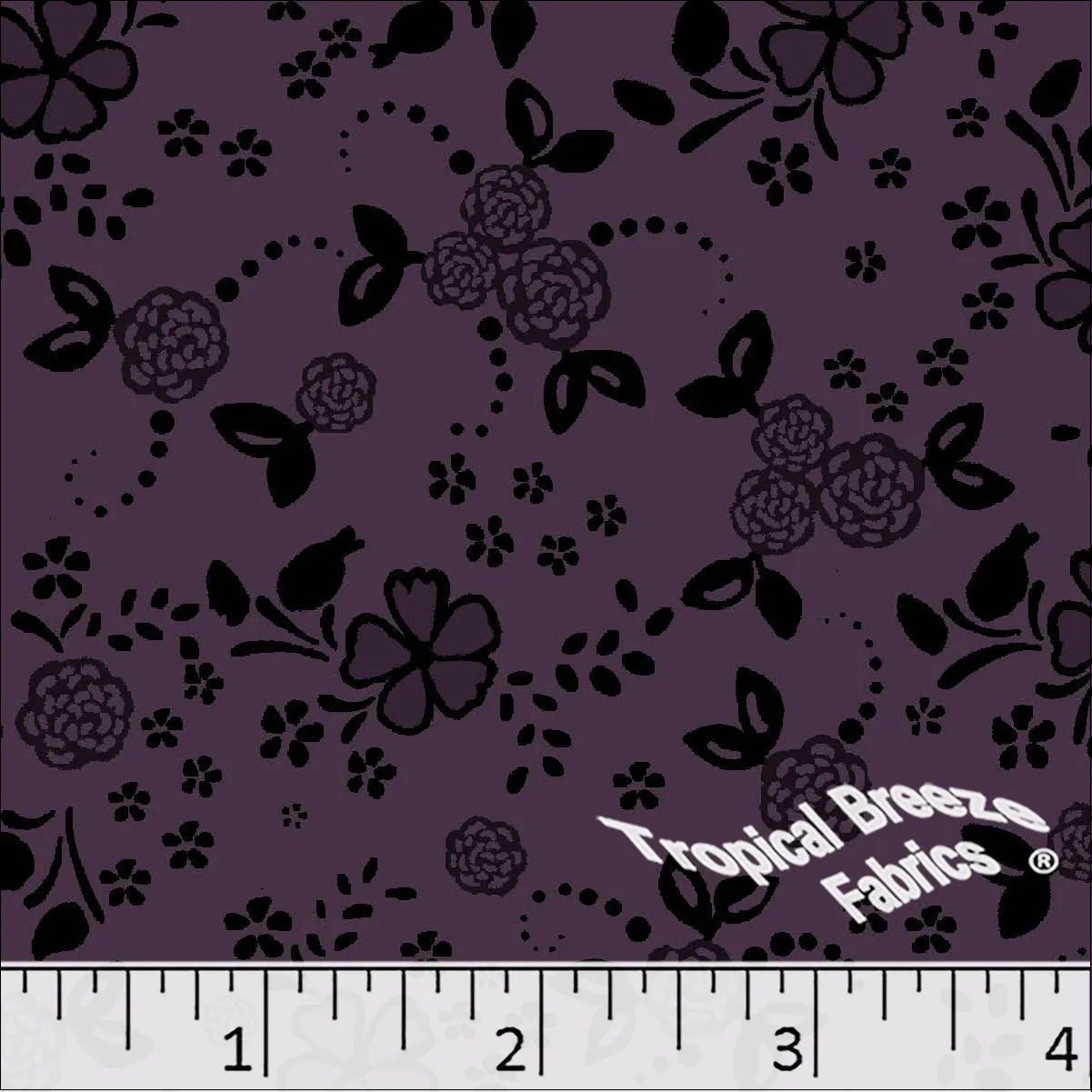 Poly Cotton Flower Garden Dress Fabric 5815