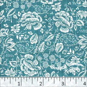 Poly Cotton Small Grid Dress Fabric 5823
