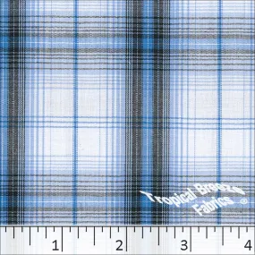 Poly Cotton Yarn Dye Plaid Fabric 0733