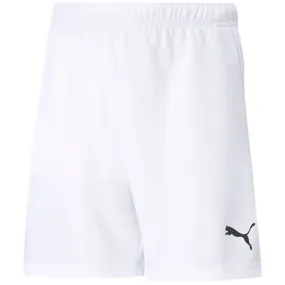 Puma Youth teamRISE Quick-Dry Football Shorts - White Performance Gear