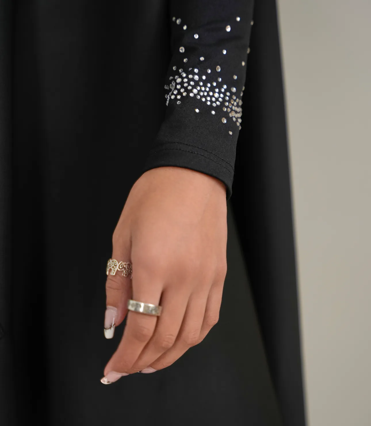 Rhinestone Embellish Top