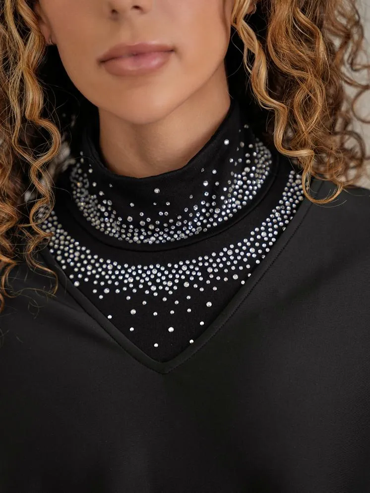 Rhinestone Embellish Top