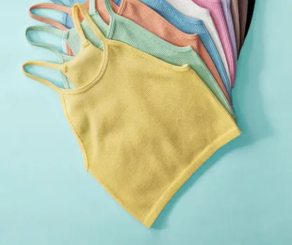 Rib Knit Halter Crop Top