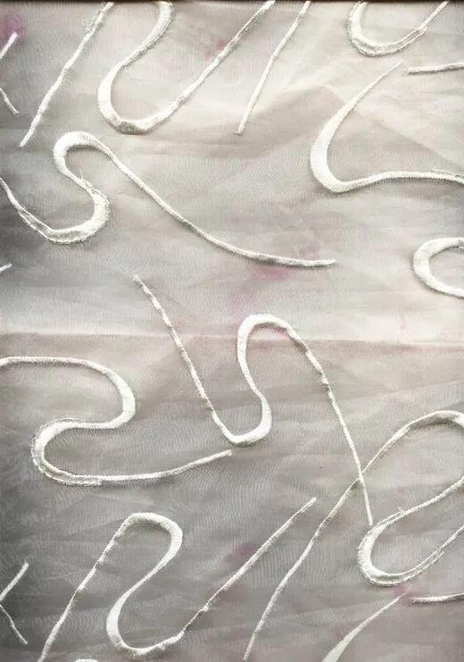 silk organza embroidery 44-4 colours