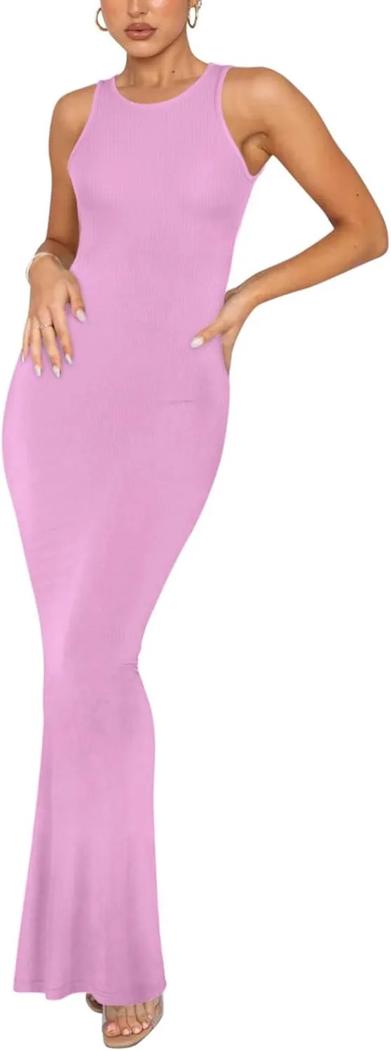 Simple Grace Sleeveless Mermaid Dress