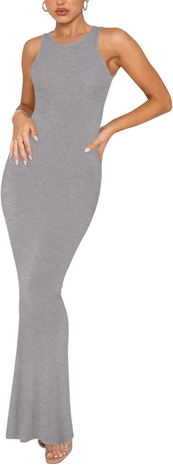 Simple Grace Sleeveless Mermaid Dress