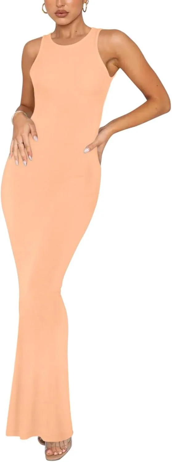 Simple Grace Sleeveless Mermaid Dress
