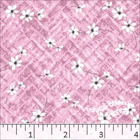 Standard Weave Small Floral Poly Cotton Dress Fabric 6078
