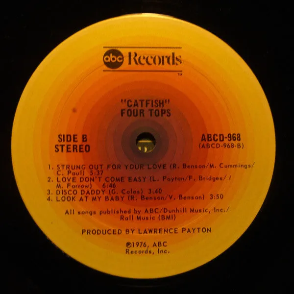 The Four Tops* - Catfish - LP
