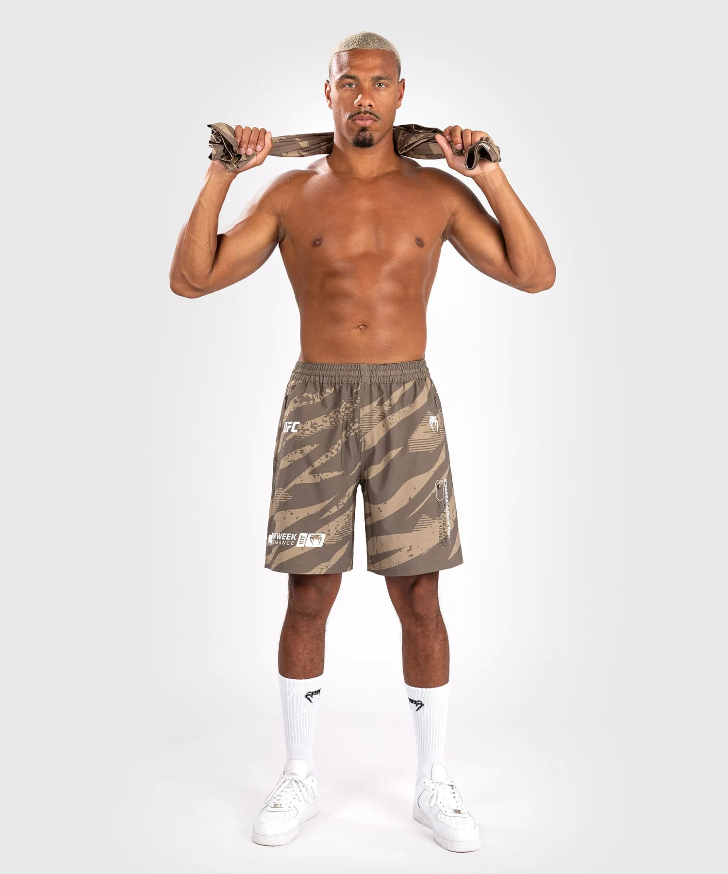 UFC Adrenaline by Venum Fight Week Performance Men’s Shorts - Desert Camo