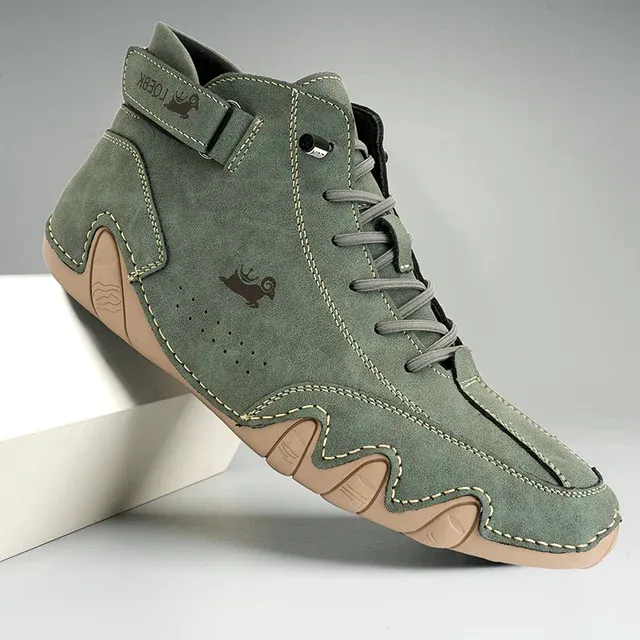 Ultra-comfortable, non-slip, genuine leather barefoot