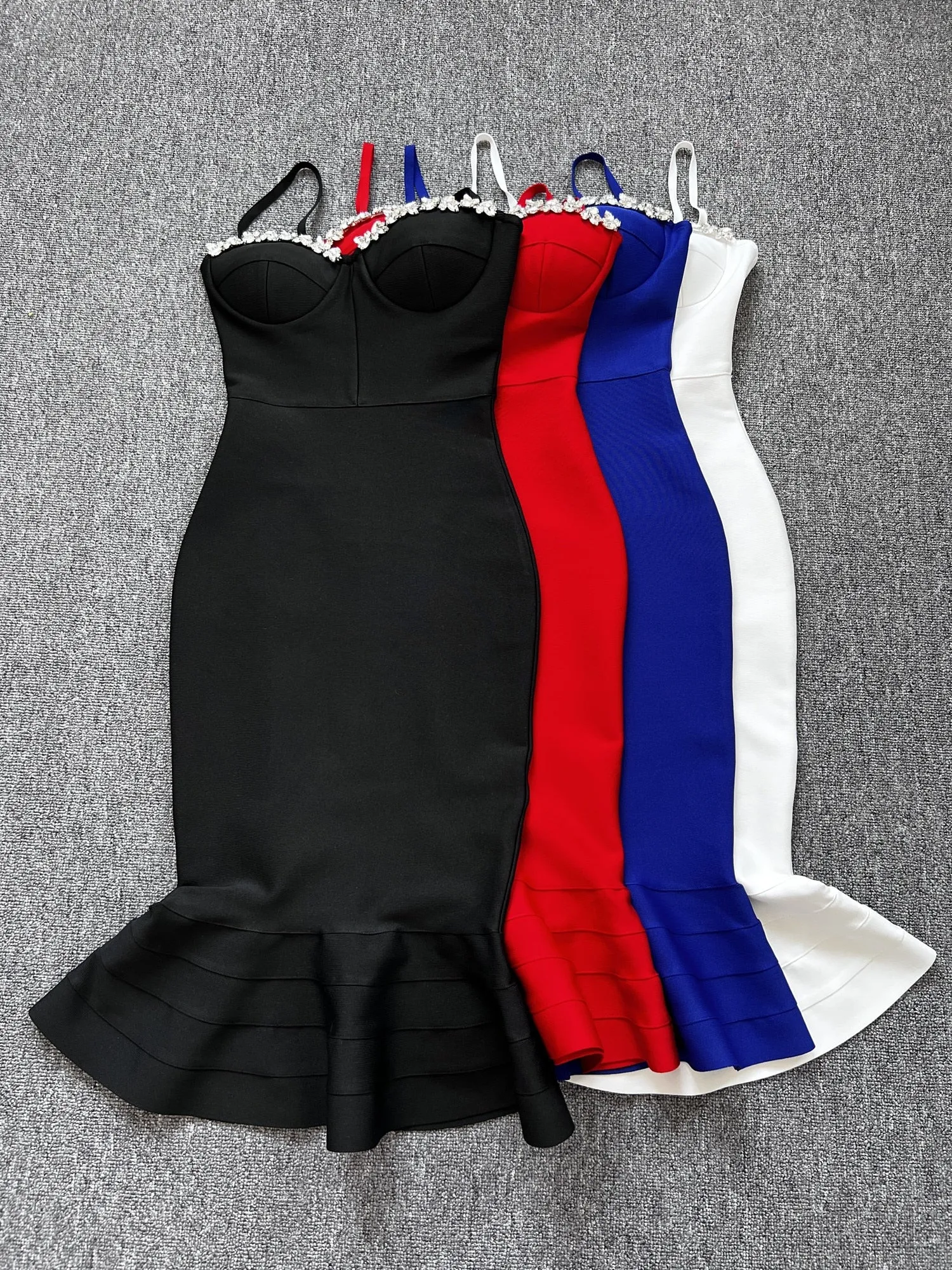 Uniqueness Bandage Midi Dress