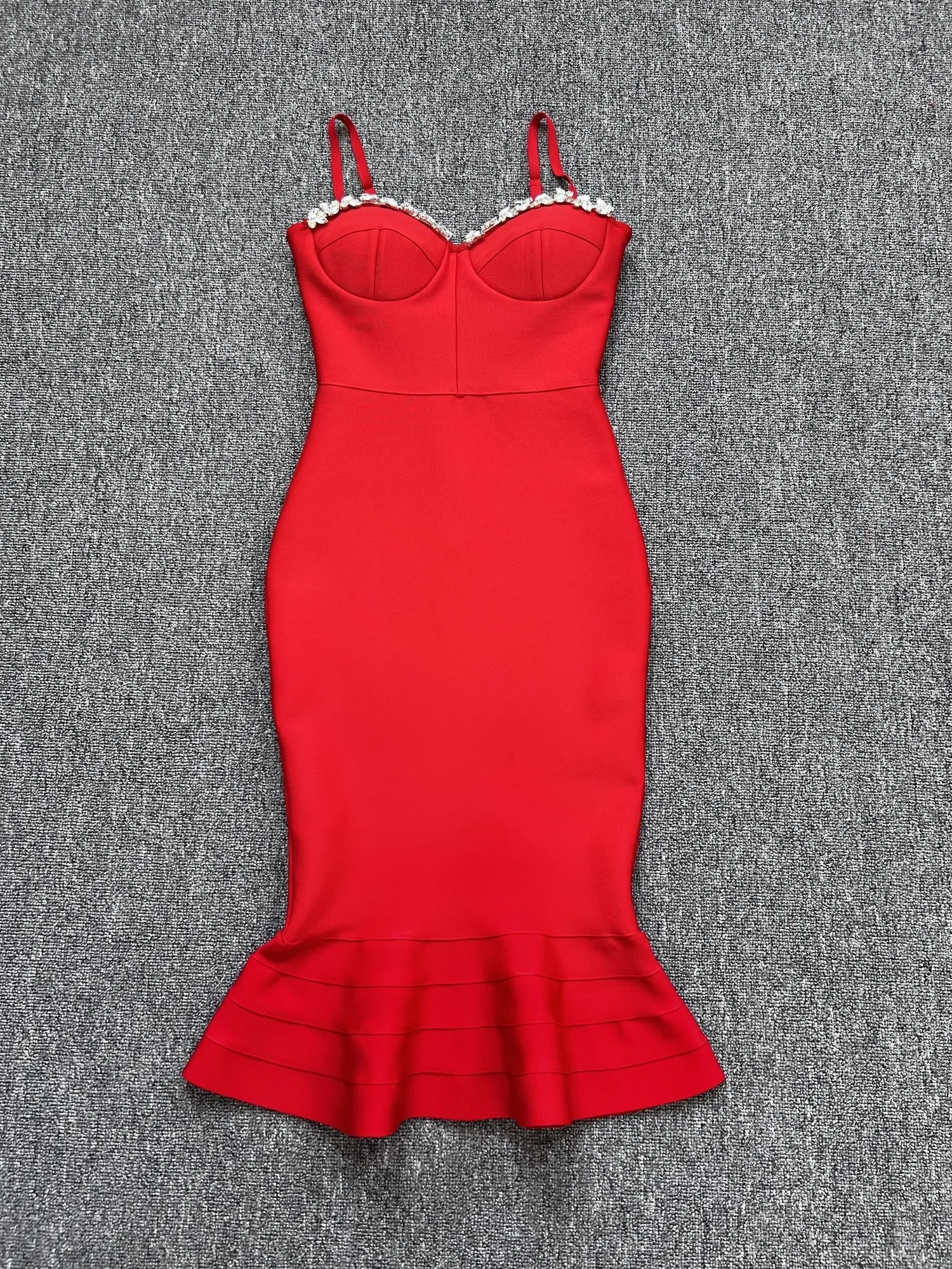 Uniqueness Bandage Midi Dress