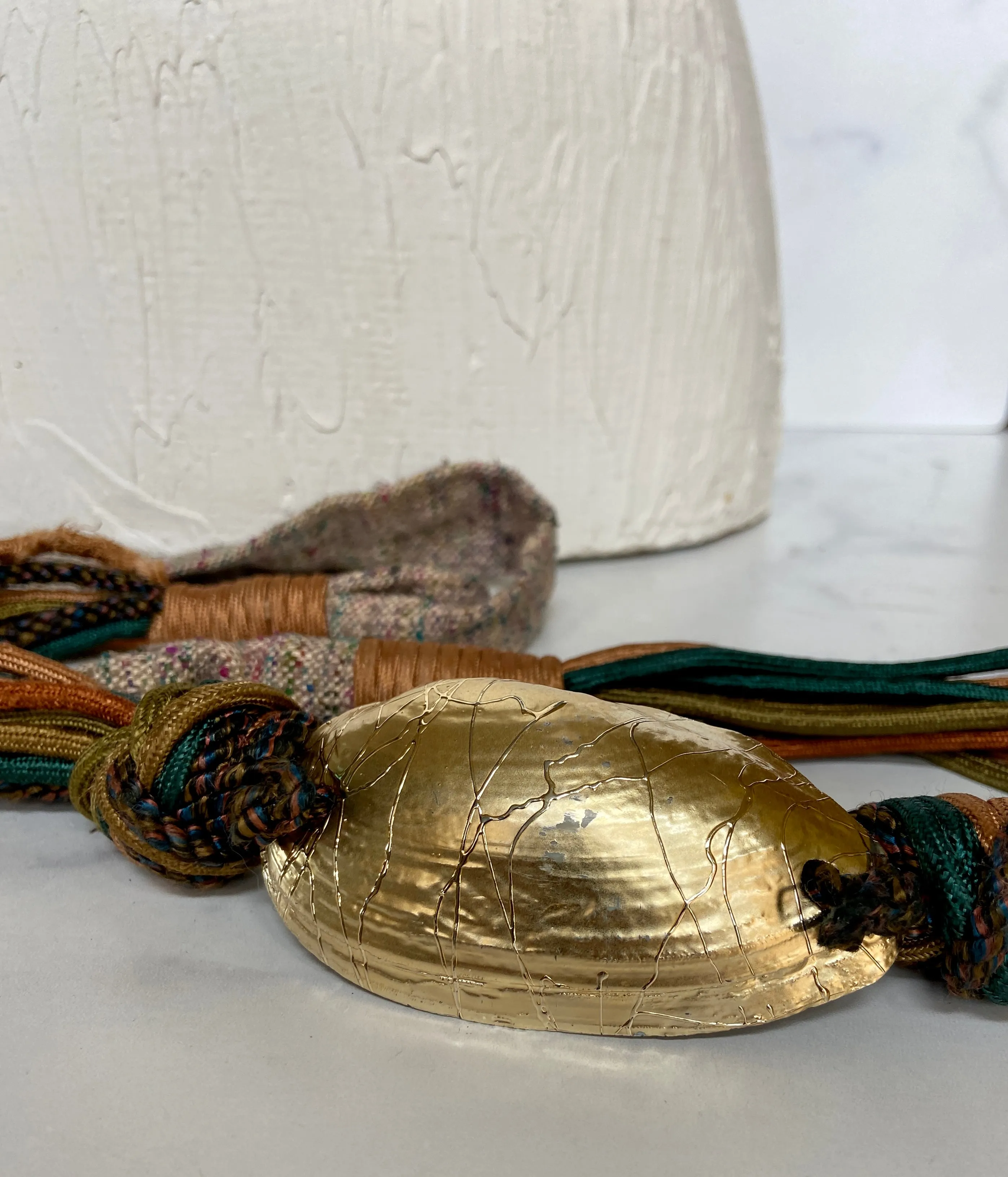 Vintage shell belt