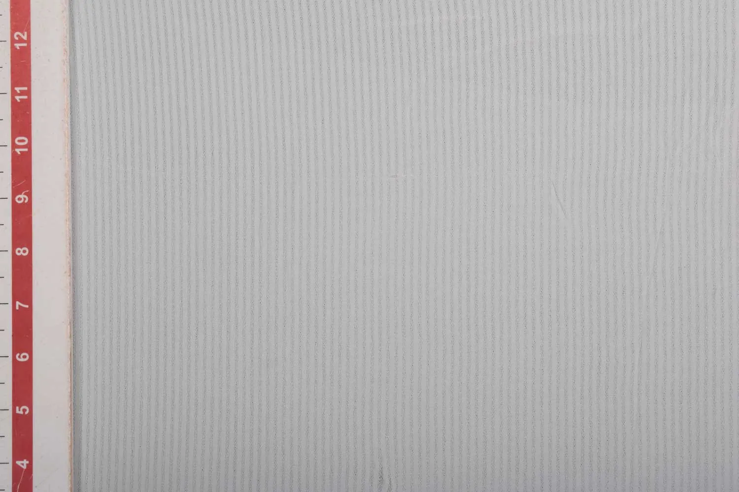 White Stripes Viscose Fabric