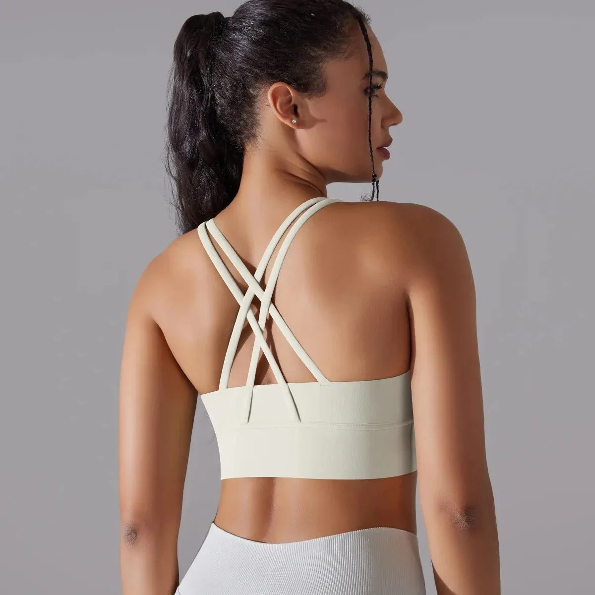 Women Yoga BraTank Tops for Fitness Naked Feel Sport Bra