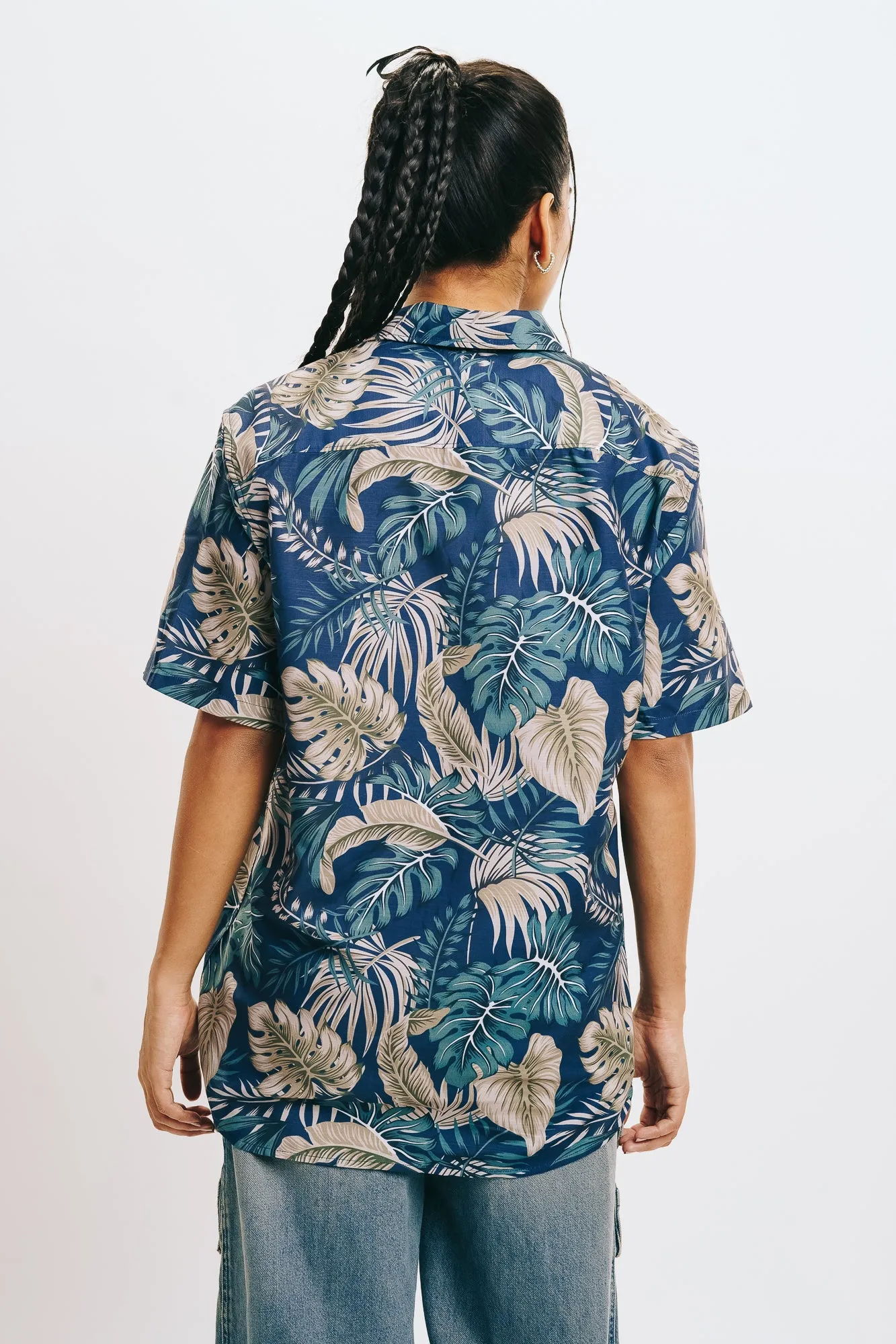 Women's Leaves Print Shirt