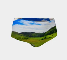 Women's Mini-Shorts - Big Hill Springs Park Entrance